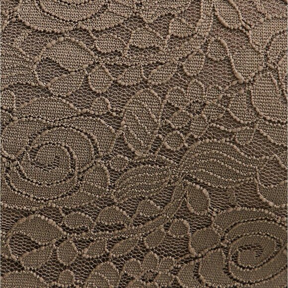 🆕DARK TAUPE SLUB JERSEY & LACE BABYDOLL CAMI - Picture 5 of 6